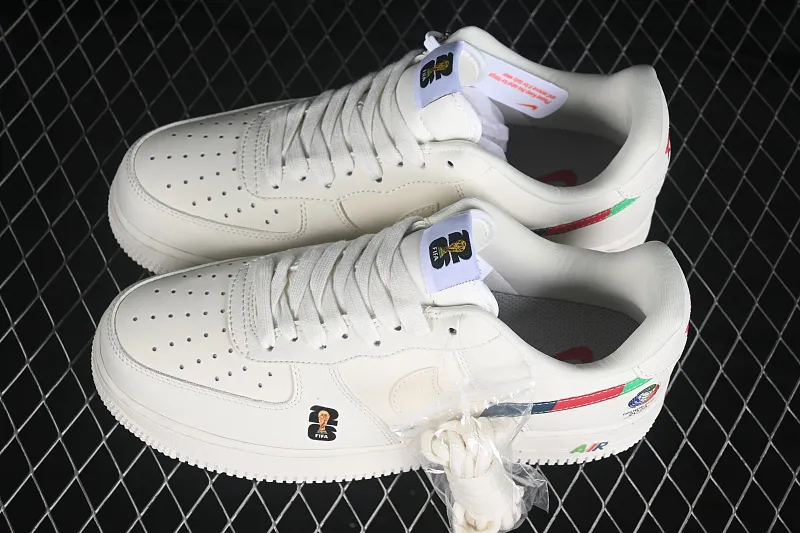 All categories Nk Air Force 1 Air Force series Nk Air Force 1 Low Air Force low top Nike Air Force 1'07 Low World Cup theme Air Force 1 low top casual sneakers DW8806-014